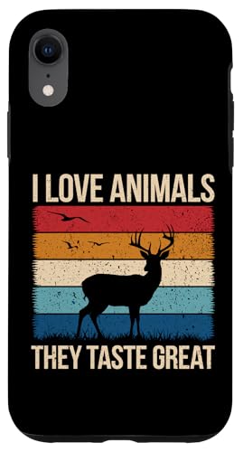 Lustiges Grill Design für Jäger Hülle für iPhone XR Lustiges Grill Design für Jäger Hülle für iPhone XR von Fleischliebhaber Stil