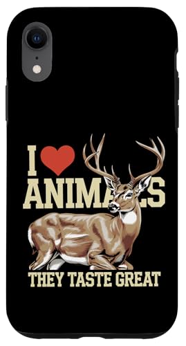 Lustiges Grill Design für Jäger Hülle für iPhone XR Lustiges Grill Design für Jäger Hülle für iPhone XR von Fleischliebhaber Stil