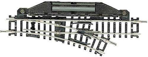 Fleischmann 22251 N Gleis (ohne Bettung) Weiche, elektrisch, rechts 104.2mm 24° 194.6mm 1St. von Fleischmann