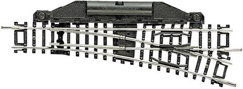 Fleischmann 22263 N Gleis (ohne Bettung) Weiche, elektrisch, rechts 112.6mm 15° 362.6mm 1St. von Fleischmann