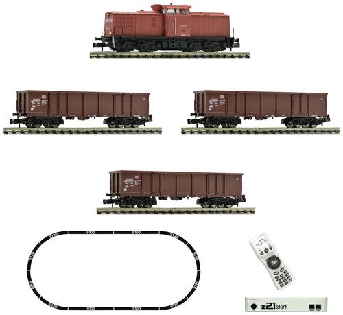 Fleischmann 5170005 N z21start DigitalSet Diesellok BR 204 mit Güterzug der DB AG von Fleischmann