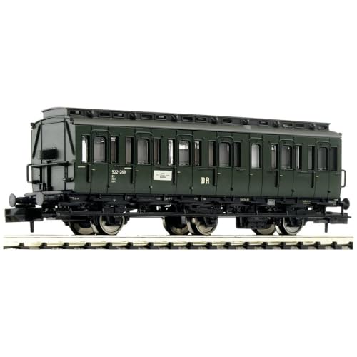 Fleischmann 6260009 Abteilwagen 2. Klasse, DR, Ep. III, Grün, Erfahrene Modellbahn-Enthusiasten, Geschichtsinteressierte, Unisex, Modellbahnwagen, Wagen, Abteilwagen Fleischmann 6260009 Abteilwagen 2. Klasse, DR, Ep. III, Grün, Erfahrene Modellbahn-Enthusiasten, Geschichtsinteressierte, Unisex, Modellbahnwagen, Wagen, Abteilwagen von Fleischmann