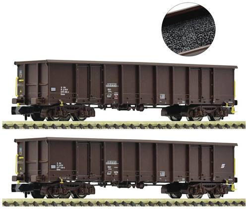 Fleischmann 6660020 N 2er-Set Offene Güterwagen der ÖBB von Fleischmann