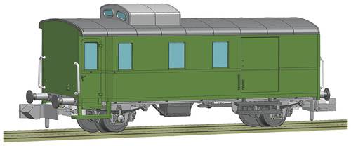 Fleischmann 830157 N Güterzuggepäckwagen Dih der ÖBB von Fleischmann