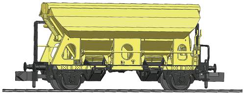 Fleischmann 830354 N Schwenkdachwagen Td(s) 928 der DB-AG von Fleischmann