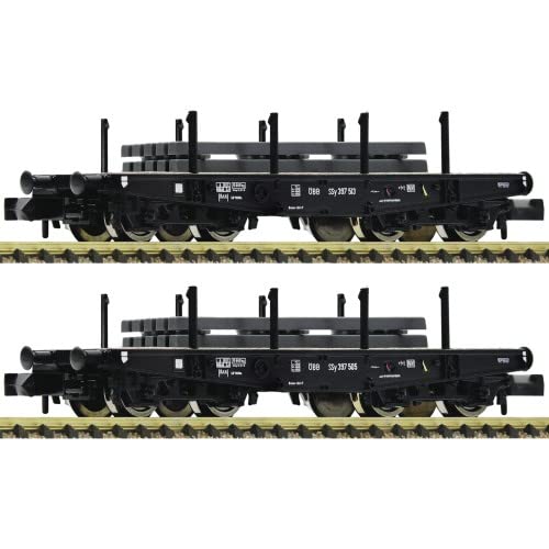 Fleischmann 845607 N 2er-Set Schwerlast-Flachwagen der ÖBB von Fleischmann