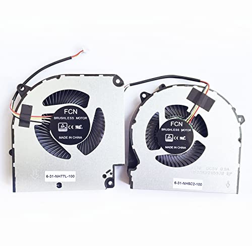 Fleshy Leaf CPU+GPU Lüfter Ersatz für Hasee G7-CT5NA G7-CT7NA Z8-CT7NA Z8-CT7NT Z8-CR7N1 6-31-NH5C2-100 6-31-NH77L-100 DFS5M325063B1N FLHJ DFS5KK 22115 3711 FLHF Fleshy Leaf CPU+GPU Lüfter Ersatz für Hasee G7-CT5NA G7-CT7NA Z8-CT7NA Z8-CT7NT Z8-CR7N1 6-31-NH5C2-100 6-31-NH77L-100 DFS5M325063B1N FLHJ DFS5KK 22115 3711 FLHF von Fleshy Leaf