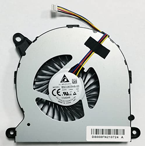 Fleshy Leaf CPU-Lüfter Ersatz für Intel NUC8 NUC8i7BEH NUC8i5BEH NUC8i3BEH BSC0805HA-00 5V von Fleshy Leaf