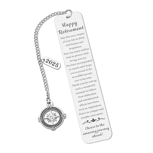 Lesezeichen zum Ruhestand, Geschenk für Damen und Herren Lesezeichen zum Ruhestand, Geschenk für Damen und Herren von Fleure Esme