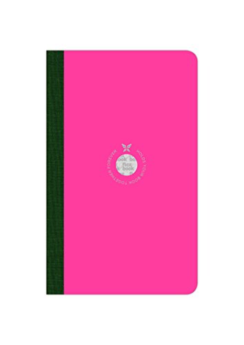 Flexbook smartbooks Notizbuch 160 Seiten liniert 13 x 21 cm Couverture Fuschsia/Dos Vert von Flexbook