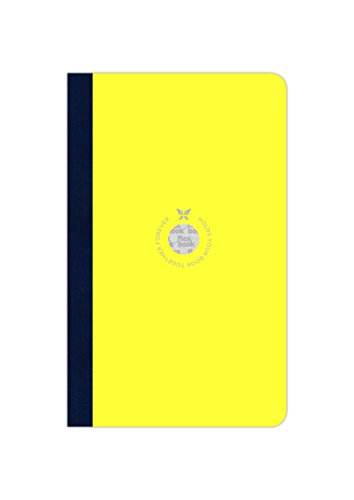 Flexbook smartbooks Notizbuch 160 Seiten liniert 13 x 21 cm Couverture Jaune/Dos Marine von Flexbook