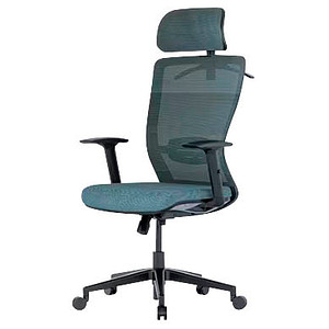 FlexiSpot Bürostuhl BS3 Stoff blau, Gestell blau von FlexiSpot
