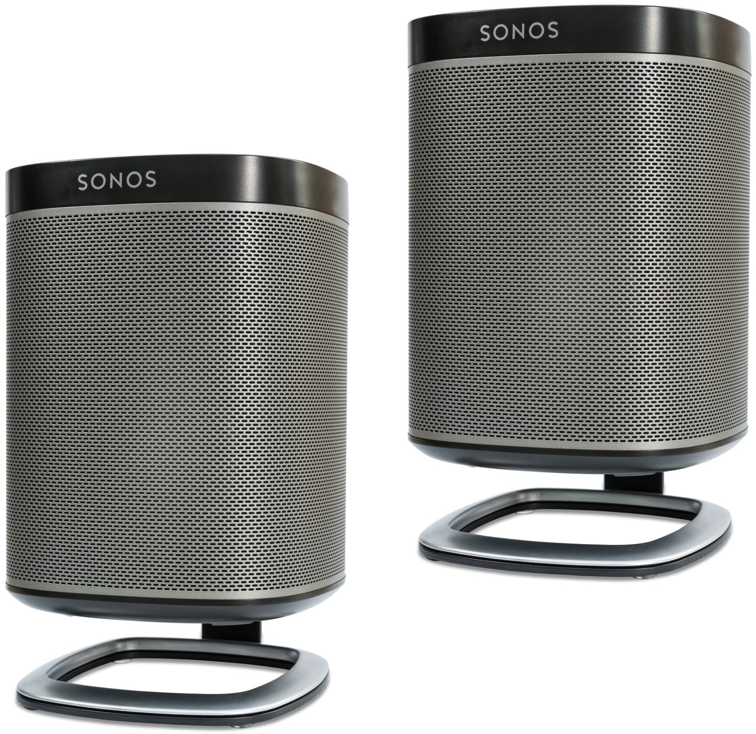 Desk Stand für Sonos Play 1 Lautsprecherständer schwarz von Flexson