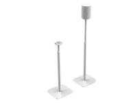 Flexson Essentials Adjustable Floor Stands - White, Floor, Acrylonitrile butadiene styrene (ABS), Steel, White, Freestanding, 1 leg(s), Sonos Era 100, Arc, Beam, Ray, Sub, Sub-Mini? von Flexson