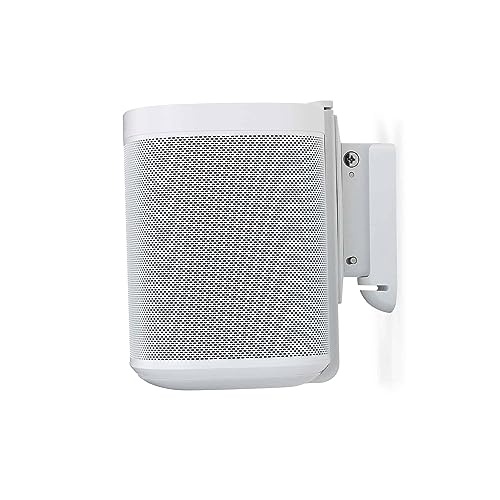 Flexson Wandhalterung Geeignet für Sonos One, One SL und Play:1 - Weiß (Single) von Flexson