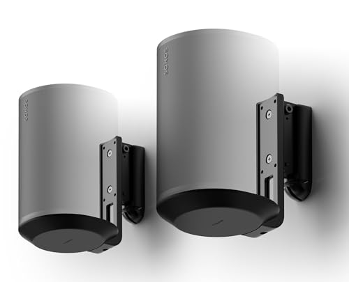 Flexson Wandhalterung für Sonos ERA100 - Schwarz (Paar) von Flexson