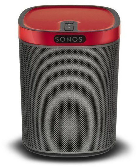 Sonos PLAY:1 ColourPlay Skin Folie Racing Red Gloss Sonos PLAY:1 ColourPlay Skin Folie Racing Red Gloss von Flexson