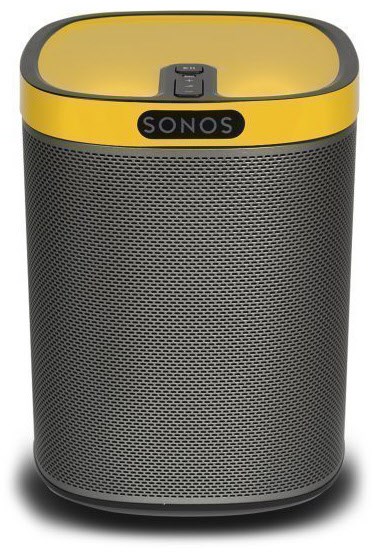 Sonos PLAY:1 ColourPlay Skin Folie Sunflower Yellow Gloss von Flexson