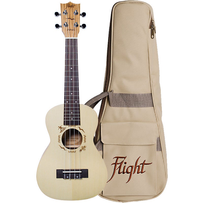 Flight Designer Series DUC325 SP/ZEB Concert Ukulele with Gig Bag Flight Designer Series DUC325 SP/ZEB Concert Ukulele with Gig Bag von Flight