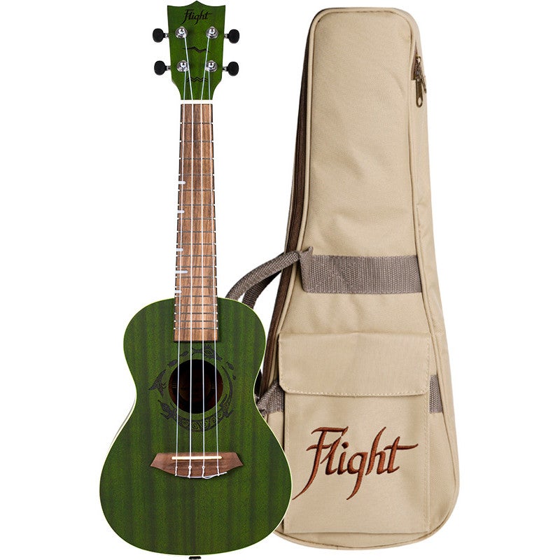 Flight Gemstone Series DUC380 Jade Concert Ukulele with Gig Bag Flight Gemstone Series DUC380 Jade Concert Ukulele with Gig Bag von Flight