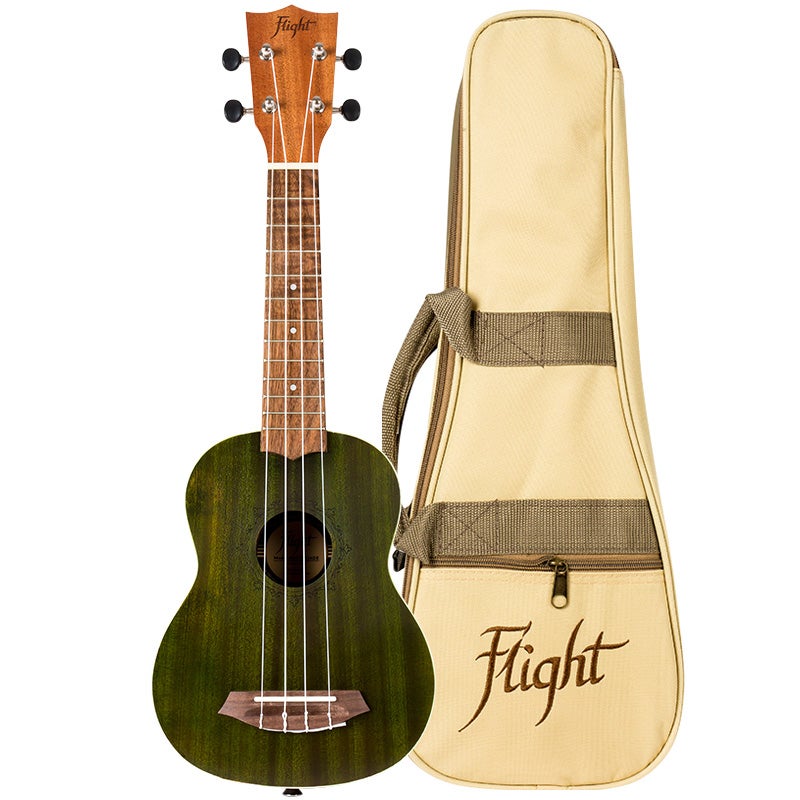 Flight Gemstone Series NUS380 Jade Soprano Ukulele with Gig Bag Flight Gemstone Series NUS380 Jade Soprano Ukulele with Gig Bag von Flight