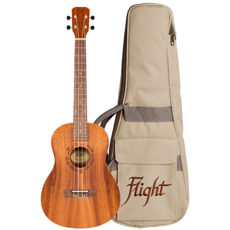 Flight Natural Series NUB310 Baritone Ukulele with Gig Bag von Flight