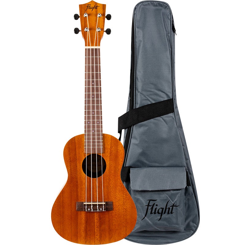 Flight Natural Series NUC250 Acacia Concert Ukulele with Gig Bag Flight Natural Series NUC250 Acacia Concert Ukulele with Gig Bag von Flight