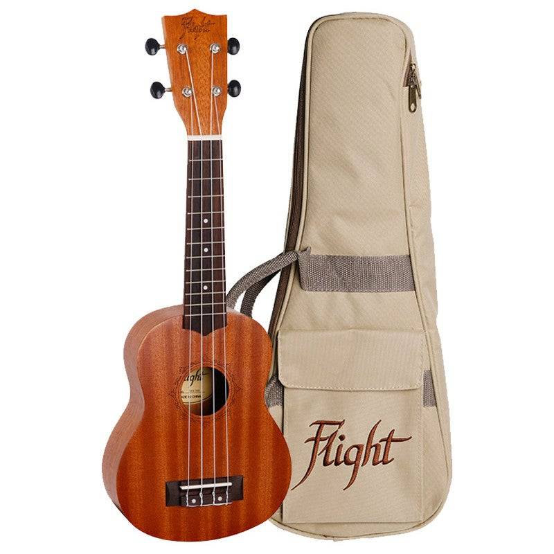 Flight Natural Series NUS310 Soprano Ukulele with Gig Bag von Flight