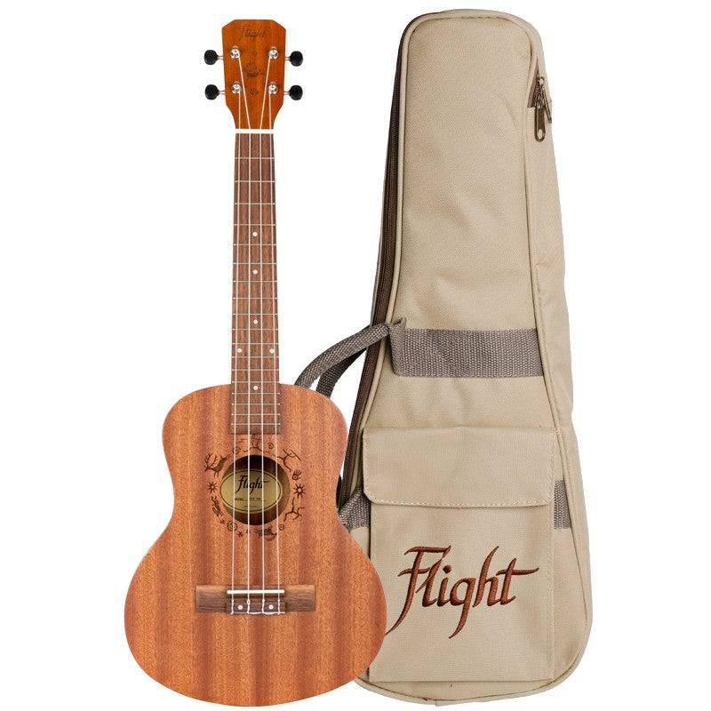 Flight Natural Series NUT310 Tenor Ukulele with Gig Bag von Flight