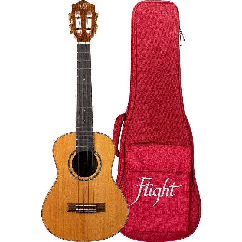 Flight Princess Series Diana Tenor Electro-Acoustic Tenor Ukulele with Gig Bag von Flight