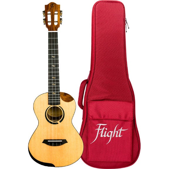 Flight Princess Series Victoria EQ-A Concert Electro-Acoustic Concert Ukulele with Gig Bag von Flight