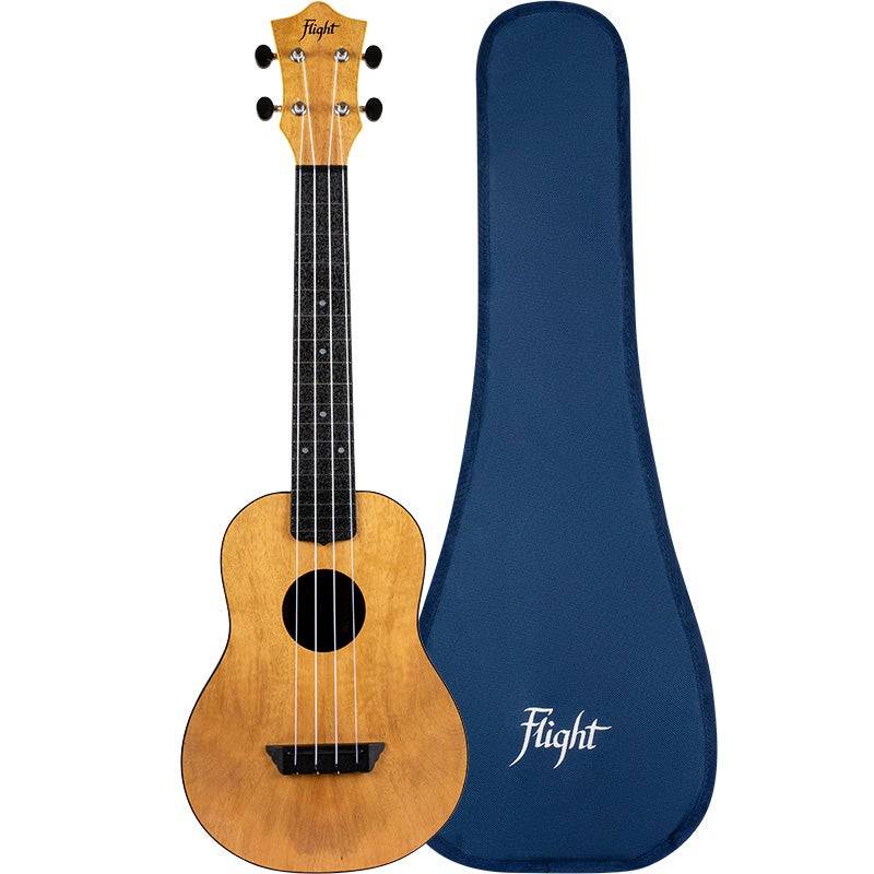 Flight Travel Series TUC Mango Concert Ukulele with Gig Bag von Flight