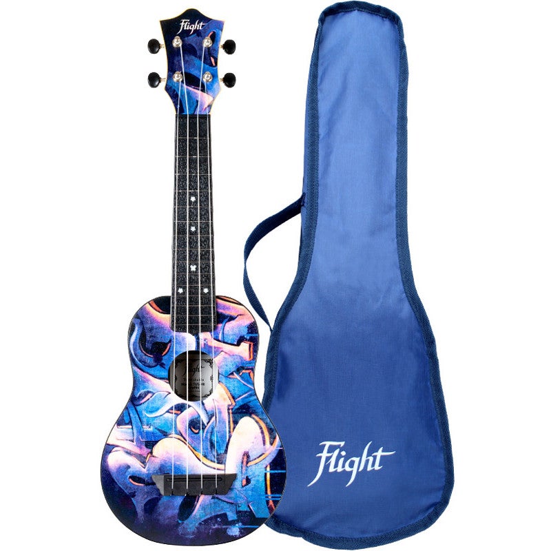 Flight Travel Series TUS40 Graffiti Soprano Ukulele with Gig Bag Flight Travel Series TUS40 Graffiti Soprano Ukulele with Gig Bag von Flight