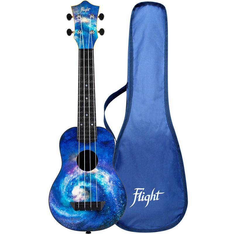 Flight Travel Series TUS40 Space Soprano Ukulele with Gig Bag von Flight