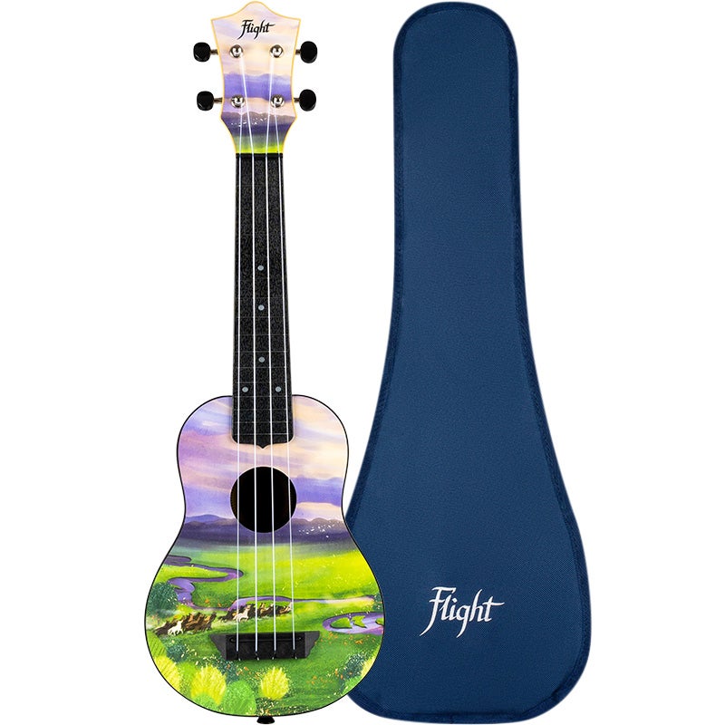 Flight Travel Series TUS40 View Soprano Ukulele with Gig Bag Flight Travel Series TUS40 View Soprano Ukulele with Gig Bag von Flight