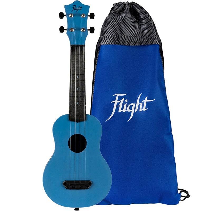 Flight Ultra Travel Series UTS-35 Lake Plastic Soprano Ukulele with Bag von Flight