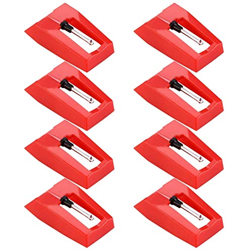 Flisdtry 8 Stück Plattenspieler Nadel Plattenspieler Stylus Nadeln für Vinyl Plattenspieler Flisdtry 8 Stück Plattenspieler Nadel Plattenspieler Stylus Nadeln für Vinyl Plattenspieler von Flisdtry