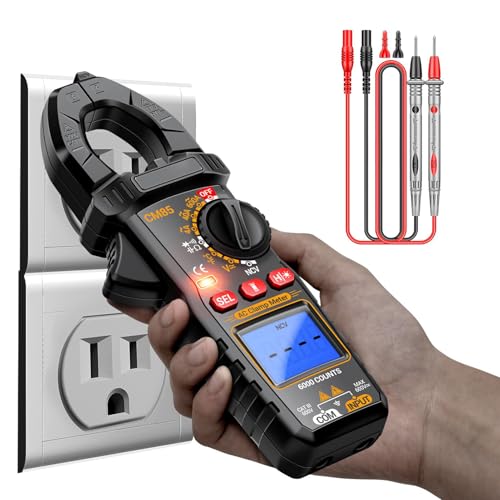 Klemmmesser, Klemmverstärkermesser | Aktueller Tester - 6000 Zählungen Multifunktionales Klemmmesser mit Hintergrundbeleuchtung Taschenlampe für Wechselstrom-/Gleichstromspannungskapazitätswiderstands Klemmmesser, Klemmverstärkermesser | Aktueller Tester - 6000 Zählungen Multifunktionales Klemmmesser mit Hintergrundbeleuchtung Taschenlampe für Wechselstrom-/Gleichstromspannungskapazitätswiderstands von Flkiglm