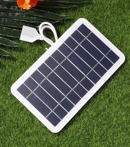 Tragbares Solarpanel 5V 2W mit USB-Anschluss, Wasserdicht und Robust, für Outdoor-Aktivitäten wie Camping und Wandern Outdoor Mini Solarladegerät, Solar-Ladegerät für Smartphones und Powerbanks Tragbares Solarpanel 5V 2W mit USB-Anschluss, Wasserdicht und Robust, für Outdoor-Aktivitäten wie Camping und Wandern Outdoor Mini Solarladegerät, Solar-Ladegerät für Smartphones und Powerbanks von Fllyvly