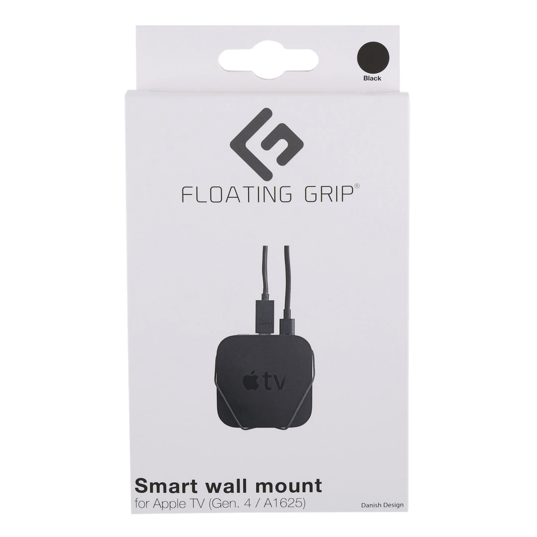 Floating Grip Apple TV Gen. 4 Wall Mount Black Floating Grip Apple TV Gen. 4 Wall Mount Black von Floating Grip