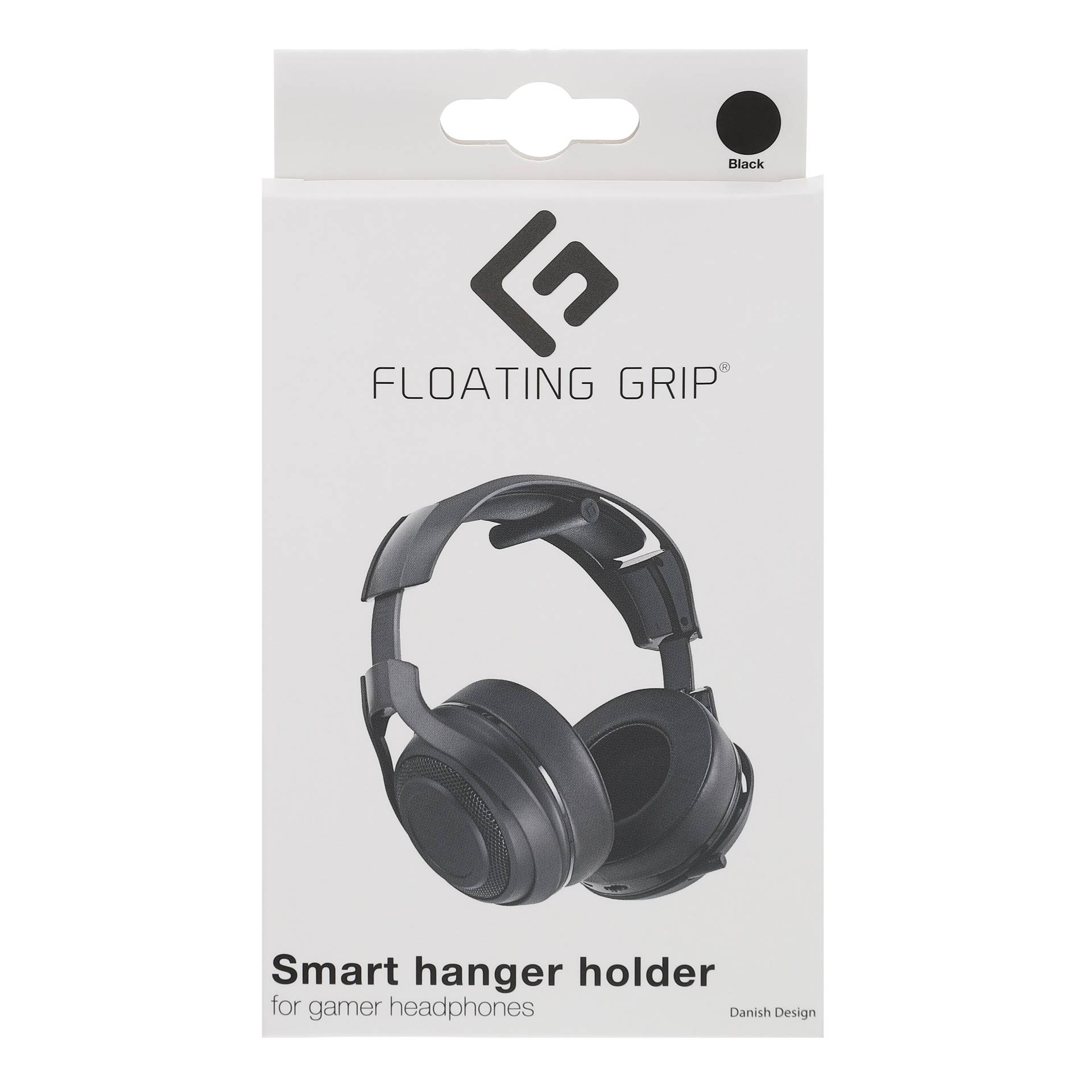 Floating Grip Headphone Hanger Black von Floating Grip