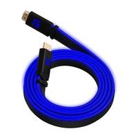 Floating Grip HDMI Kabel High Speed 8K/60Hz LED 1.5m blau von FloatingGrip