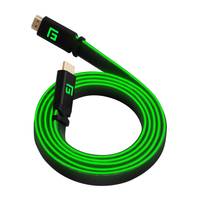 Floating Grip HDMI Kabel High Speed 8K/60Hz LED 1.5m grün Floating Grip HDMI Kabel High Speed 8K/60Hz LED 1.5m grün von FloatingGrip