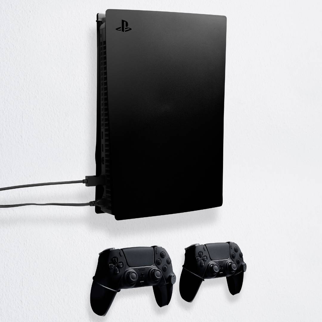 Floating Grip Wandhalterung PS5 2xController schwarz Floating Grip Wandhalterung PS5 2xController schwarz von FloatingGrip