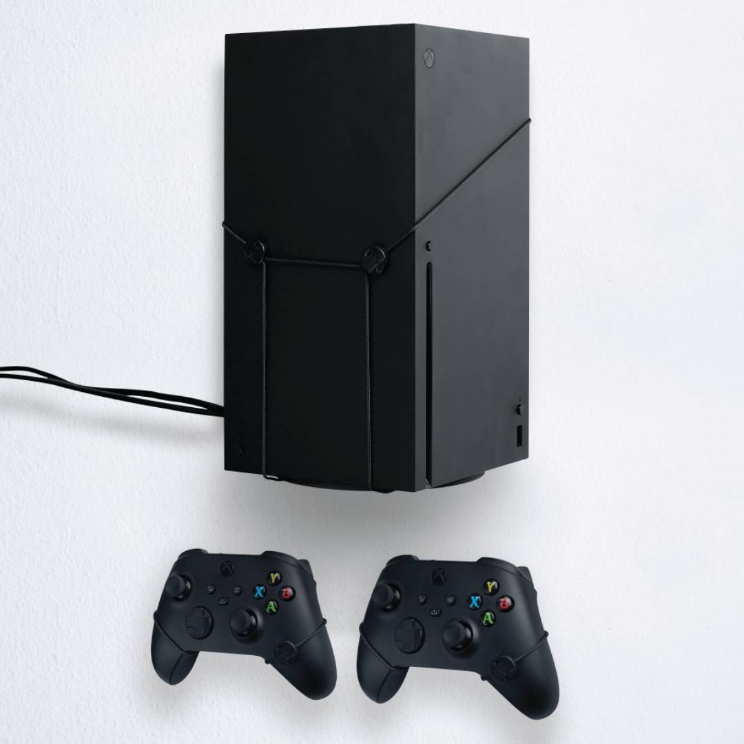 Floating Grip Wandhalterung XBOXSX 2xController schwarz Floating Grip Wandhalterung XBOXSX 2xController schwarz von FloatingGrip