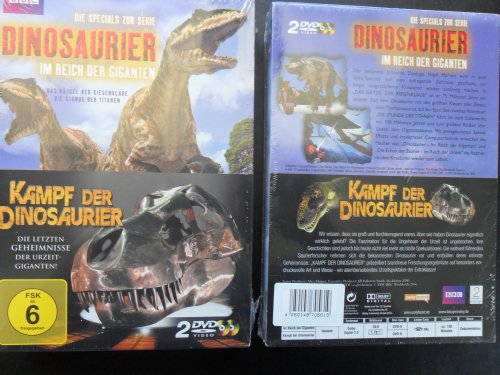 Kampf der Dinosaurier - Die Specials zur Serie Dinosaurier Im Reich der Giganten - 2 DVD Kampf der Dinosaurier - Die Specials zur Serie Dinosaurier Im Reich der Giganten - 2 DVD von Flohhaus