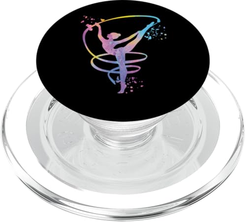 Turnerin mit Band Mädchen Kinder Rhythmische Gymnastik PopSockets PopGrip für MagSafe Turnerin mit Band Mädchen Kinder Rhythmische Gymnastik PopSockets PopGrip für MagSafe von Floor Gymnastics Team Equipment Gymnasts Coaches