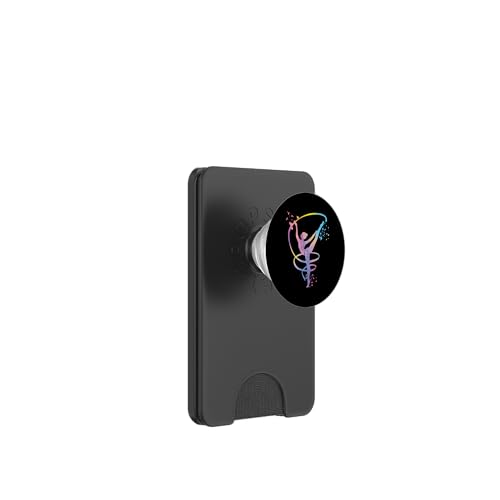 Turnerin mit Band Mädchen Kinder Rhythmische Gymnastik PopSockets PopWallet für MagSafe Turnerin mit Band Mädchen Kinder Rhythmische Gymnastik PopSockets PopWallet für MagSafe von Floor Gymnastics Team Equipment Gymnasts Coaches