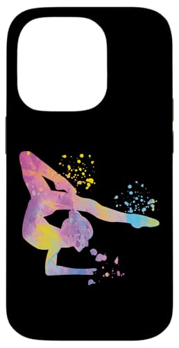 Turnerin mit Boden Mädchen Kinder Rhythmische Gymnastik Hülle für iPhone 14 Pro von Floor Gymnastics Team Equipment Gymnasts Coaches