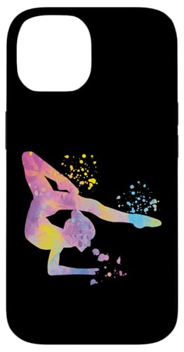 Turnerin mit Boden Mädchen Kinder Rhythmische Gymnastik Hülle für iPhone 14 von Floor Gymnastics Team Equipment Gymnasts Coaches